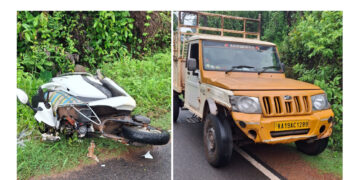 ಆಕ್ಟಿವಾ–ಪಿಕಪ್ ವಾಹನ ಡಿಕ್ಕಿ: ಇಬ್ಬರು ದುರ್ಮರಣ..!!