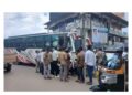 ಉಪ್ಪಿನಂಗಡಿ: ಬ್ರೇಕ್ ವೈಫಲ್ಯ : ವೃತ್ತಕ್ಕೆ ಡಿಕ್ಕಿ ಹೊಡೆದ ಬಸ್..!!