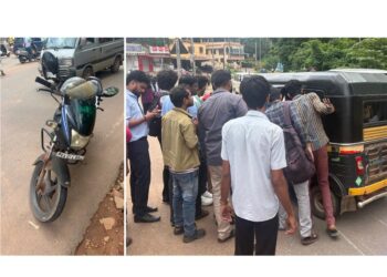 ಪುತ್ತೂರು: ಬೈಕ್ ಸ್ಕಿಡ್ ಆಗಿ ಯುವಕನಿಗೆ ಗಾಯ..!!