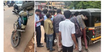 ಪುತ್ತೂರು: ಬೈಕ್ ಸ್ಕಿಡ್ ಆಗಿ ಯುವಕನಿಗೆ ಗಾಯ..!!