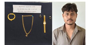 ಮಂಗಳೂರು: ಮನೆ ಕಾಮಗಾರಿಗೆ ಬಂದ ಕಾರ್ಮಿಕನಿಂದ ₹6.37 ಲಕ್ಷ ಮೌಲ್ಯದ ಚಿನ್ನಾಭರಣ ಕಳವು; 24 ಗಂಟೆಯಲ್ಲೇ ಆರೋಪಿ ಬಂಧನ