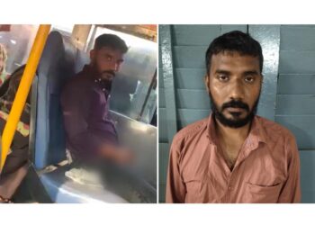 ಬಸ್‌ನಲ್ಲಿ ಗುಪ್ತಾಂಗ ಪ್ರದರ್ಶಿಸಿ ಕಿರುಕುಳ: ಉಪ್ಪಿನಂಗಡಿ ಮೂಲದ ಕಂಡಕ್ಟರ್ ಬಂಧನ ..!!