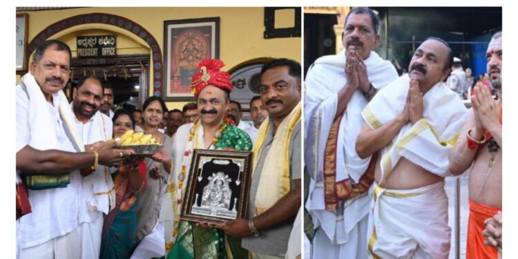 ಕೊಲ್ಲೂರು ಮೂಕಾಂಬಿಕೆಯ ದರ್ಶನ ಪಡೆದ ಕೇರಳ ಸಿಎಂ..!
