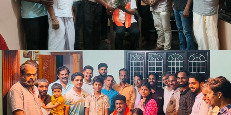 ಪ್ರವೀಣ್ ಮಾಡತಡ್ಕ ಹಾಗೂ ಪುರಂದರ ಅಂಚನ್ಗೆ ವಿಟ್ಲ ಪುತ್ತಿಲ ಪರಿವಾರದ ಅಭಿನಂದನೆ