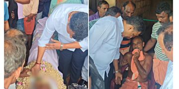 ಬಿ.ಸಿ ರೋಡ್ ಯುವತಿ ಹತ್ಯೆ: ಅಂತಿಮ ದರ್ಶನ ಪಡೆದು ಮನೆಯವರಿಗೆ ಸಾಂತ್ವನ ಹೇಳಿದ ಚೌಟ..!!!