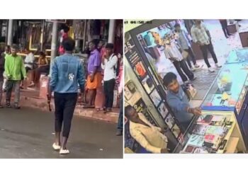ತಲವಾರು ಹಿಡಿದು ಮೊಬೈಲ್ ಅಂಗಡಿಗೆ ನುಗ್ಗಿ ಆತಂಕ ಸೃಷ್ಟಿಸಿದ ಯುವಕ ಪೊಲೀಸ್ ವಶಕ್ಕೆ..!!