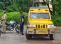 ಪುತ್ತೂರು: ಬೈಕ್ ಮತ್ತು ಗೂಡ್ಸ್ ವಾಹನಗಳ ನಡುವೆ ಡಿಕ್ಕಿ..!!