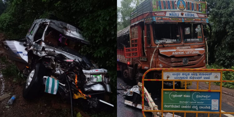 ಲಾರಿ, ಕ್ರೂಸರ್ ನಡುವೆ ಭೀಕರ ಅಪಘಾತ – ಸ್ಥಳದಲ್ಲೇ 6 ಮಂದಿ ದುರ್ಮರಣ..!!