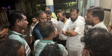 ಬಿಸಿ ರೋಡ್ ಹತ್ಯೆ ಪ್ರಕರಣ: ಲಾವಣ್ಯ ಕುಟುಂಬಕ್ಕೆ ಸಾಂತ್ವನ ಹೇಳಿದ ಅರುಣ್ ಕುಮಾರ್ ಪುತ್ತಿಲ..!!