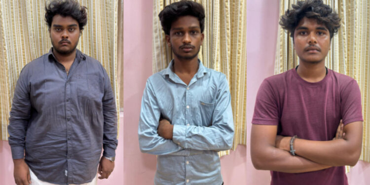 ಜನರಿಗೆ ಭಯ ಹುಟ್ಟಿಸುವ ರೀತಿ ಬಂದೂಕು ಹಿಡಿದು ರೀಲ್ಸ್ ; ಮೂವರು ಯುವಕರ ಬಂಧನ..!!