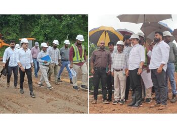 ಶಂಭೂರು ಬಹುಗ್ರಾಮ ಕುಡಿಯುವ ನೀರಿನ ಯೋಜನೆಯ ಕಾಮಗಾರಿ ಪರಿಶೀಲಿಸಿದ ಶಾಸಕ ಅಶೋಕ್ ರೈ..!