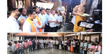 ವಿಹಿಂಪ ಸ್ಥಾಪನಾ ದಿನದ ಅಂಗವಾಗಿ ನಡೆಯುವ 16ನೇ ವರುಷದ ಪುತ್ತೂರು ಮೊಸರು ಕುಡಿಕೆ ಉತ್ಸವ ಕಾರ್ಯಕ್ರಮದ ಆಮಂತ್ರಣ ಪತ್ರಿಕೆ ಬಿಡುಗಡೆ..!