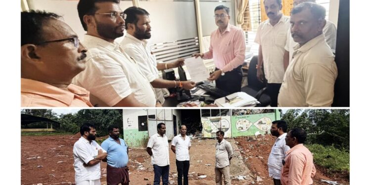 34ನೇ ನೆಕ್ಕಿಲಾಡಿ ಗ್ರಾ.ಪಂ. ವ್ಯಾಪ್ತಿಯಲ್ಲಿ ಅಸಮರ್ಪಕ ತ್ಯಾಜ್ಯ ನಿರ್ವಹಣೆ: ಪುತ್ತಿಲ ಪರಿವಾರದಿಂದ ಪಂಚಾಯತ್ ಅಧಿಕಾರಿಗಳಿಗೆ ಮನವಿ : ತ್ಯಾಜ್ಯ ನಿರ್ವಹಣೆ ಸರಿಪಡಿಸಲು ಆಗ್ರಹ: ತಪ್ಪಿದಲ್ಲಿ ಪ್ರತಿಭಟನೆ ಎಚ್ಚರಿಕೆ.!!