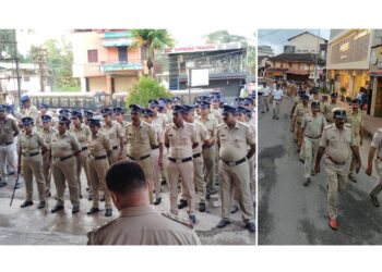 ಪುತ್ತೂರು ಚಲೋ ಹಿನ್ನಲೆ : ಪೊಲೀಸ್ ಪಥಸಂಚಲನ, ಬಿಗಿ ಬಂದೋಬಸ್ತ್..!