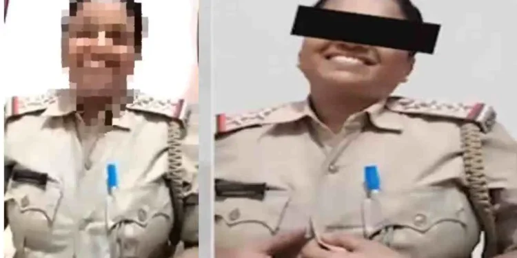 ಮಹಿಳಾ ಪೊಲೀಸ್ ಅಧಿಕಾರಿಯ ಅರೆಬೆತ್ತಲೆ ವಿಡಿಯೋ ವೈರಲ್; ಸೂತ್ರಧಾರಿಗಳ ಹೆಸರು ಬಹಿರಂಗ..!!