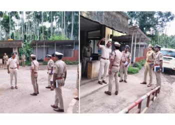 ಸಾರಡ್ಕ ಚೆಕ್ ಪೋಸ್ಟ್, ವಿಟ್ಲ ಪೊಲೀಸ್ ಠಾಣೆಗೆ ಐಜಿಪಿ ಆರ್. ಚೇತನ್ ಭೇಟಿ-ಪರಿಶೀಲನೆ : ಅಕ್ರಮ ವ್ಯವಹಾರ ನಡೆಸುವವರ ವಿರುದ್ಧ ನಿರ್ಧಾಕ್ಷಿಣ್ಯ ಕ್ರಮಕ್ಕೆ ಸೂಚನೆ..!!