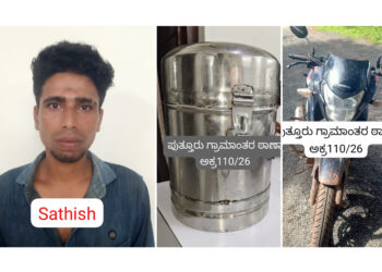 ಪುತ್ತೂರು: ದೇವಸ್ಥಾನಗಳ ಕಾಣಿಕೆ ಡಬ್ಬಿ ಕಳ್ಳತನ: ಆರೋಪಿಯ ಬಂಧನ..!