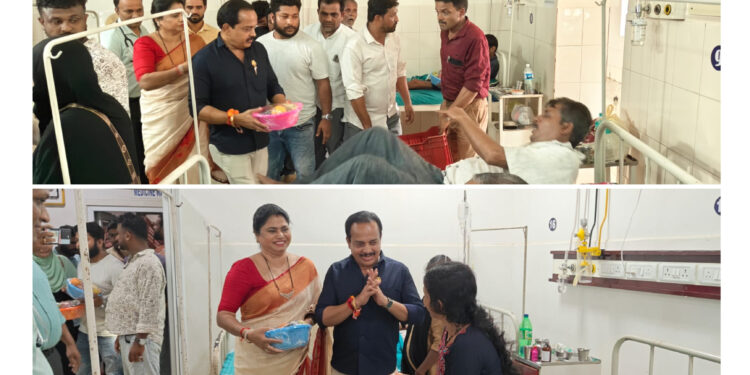 ಶಾಸಕ ಅಶೋಕ್ ರೈ ಹುಟ್ಟುಹಬ್ಬದ ಅಂಗವಾಗಿ ಸರ್ಕಾರಿ ಆಸ್ಪತ್ರೆಯಲ್ಲಿ ಹಣ್ಣುಹಂಪಲು ವಿತರಣೆ..!