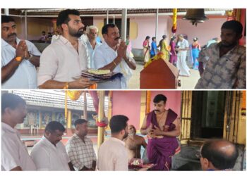 ಪಿಲಿಗೊಬ್ಬು ಕಾರ್ಯಕ್ರಮದ ಯಶಸ್ಸಿಗೆ ಪ್ರಾರ್ಥನೆ..!!