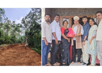 ಪೆರುವಾಯಿ: ರಸ್ತೆ ನಿರ್ಮಾಣಕ್ಕೆ ಗುದ್ದಲಿಪೂಜೆ, ಶಾಸಕರಿಗೆ ಸನ್ಮಾನ..!!