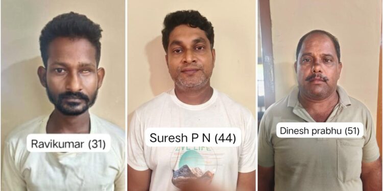ಬೆಳ್ತಂಗಡಿ ಕ್ಲಿನಿಕ್ಗೆ ಬೆಂಕಿ ಪ್ರಕರಣ: ಮೂವರು ಆರೋಪಿಗಳ ಬಂಧನ..!