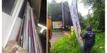 ಪುತ್ತೂರು: ನಗರಸಭೆ ಕಾರ್ಯಾಚರಣೆ : ಅನಧಿಕೃತ ಬ್ಯಾನರ್, ಫ್ಲೆಕ್ಸ್ ತೆರವು..!